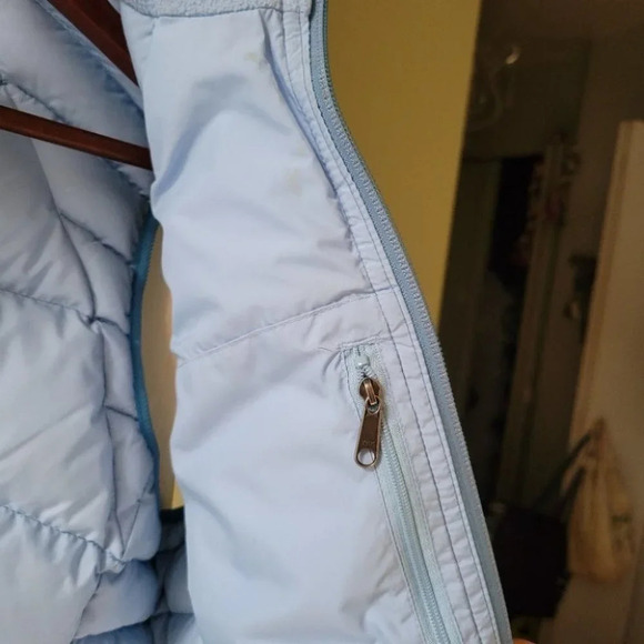 Patagonia goose down puffer quilted vest blue small - Picture 9 of 11